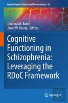 Cognitive Functioning In Schizophrenia: Leveraging The Rdoc Framework