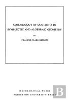 Cohomology Of Quotients In Symplectic And Algebraic Geometry