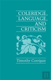 Coleridge, Language And Criticism