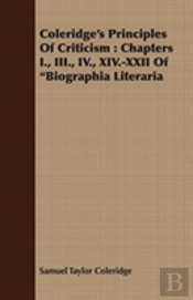 Coleridge'S Principles Of Criticism : Ch
