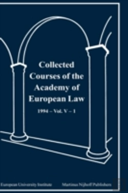 Bertrand.pt - Collected Courses Of The Academy Of European Law 1994 Vol. V - 1