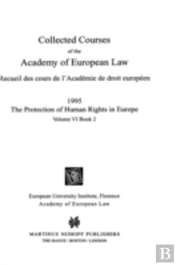 Bertrand.pt - Collected Courses Of The Academy Of European Law 1995 Vol. Vi - 2