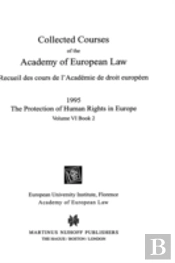 Collected Courses Of The Academy Of European Law 1995 Vol. Vi - 2