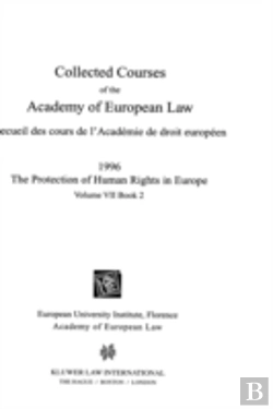 Bertrand.pt - Collected Courses Of The Academy Of European Law 1996 Vol. Vii - 2