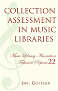 Collection Assessment In Music Libraries