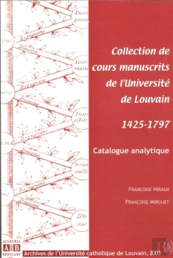 Bertrand.pt - Collection De Cours Manuscrits De L Universite De Louvain - 1425/