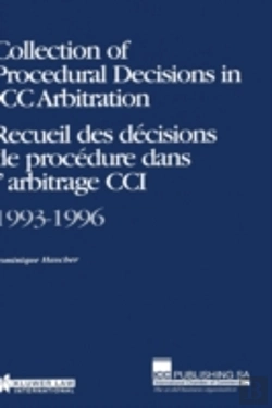 Bertrand.pt - Collection Of Procedural Decisions In Icc Arbitration