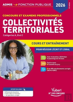 Bertrand.pt - Collectivités Territoriales 2026 - Cours Et Entraînement : Concours Et Examens Professionnels : Catégories A, B Et C