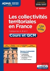 Collectivites Territoriales En France (Les) Cat A B C Cours Et Qcm 6e Edt