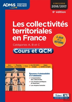 Bertrand.pt - Collectivites Territoriales En France (Les) Cat A B C Cours Et Qcm 6e Edt