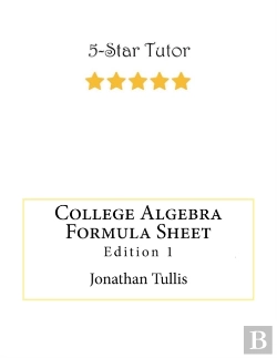Bertrand.pt - College Algebra Formula Sheet