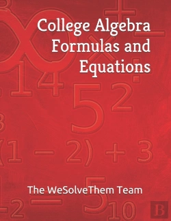 Bertrand.pt - College Algebra Formulas And Equations