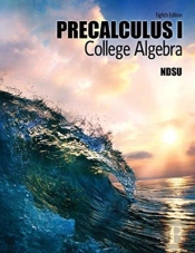 College Algebra Precalculus I: Study Of Functions