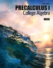 College Algebra Precalculus I: Study Of Functions