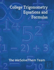 College Trigonometry Equations And Formulas