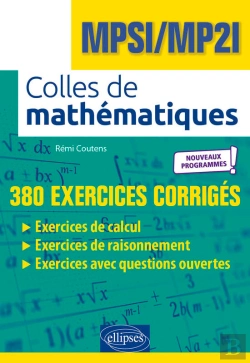 Bertrand.pt - Colles De Mathématiques - Mpsi/Mp2i - Nouveaux Programmes