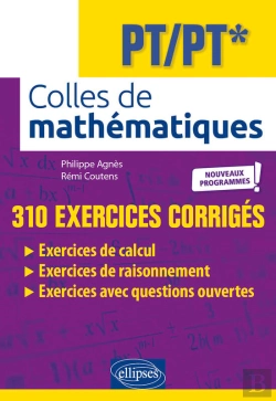 Bertrand.pt - Colles De Mathématiques - Pt/Pt* - Programme 2022
