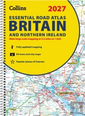 Collins Essential Road Atlas Britain And Northern Ireland 2027 (A4 Spiral)