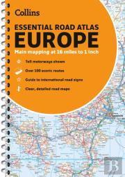Collins Essential Road Atlas Europe
