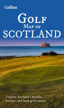 Bertrand.pt - Collins Golf Map Of Scotland