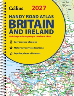 Bertrand.pt - Collins Handy Road Atlas Britain And Ireland 2027 (A5 Spiral)
