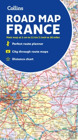 Bertrand.pt - Collins Map Of France