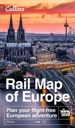 Bertrand.pt - Collins Rail Map Of Europe