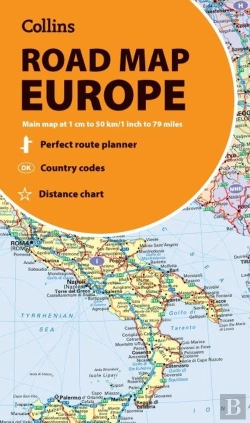 Bertrand.pt - Collins Road Map Of Europe