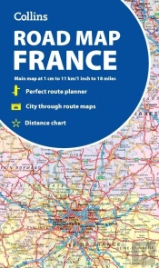 Collins Road Map Of France