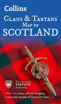 Bertrand.pt - Collins Scotland Clans And Tartans Map