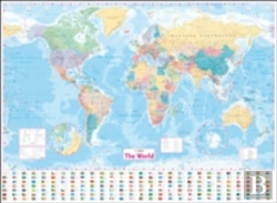 Bertrand.pt - Collins World Wall Laminated Map