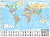 Collins World Wall Paper Map