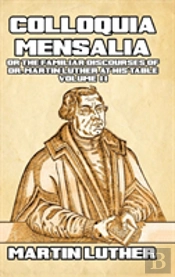 Colloquia Mensalia Vol. Ii