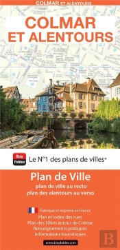 Colmar Et Alentours : Plan De Ville (Édition 2024)