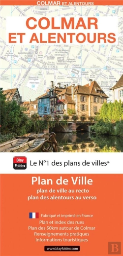 Bertrand.pt - Colmar Et Alentours : Plan De Ville (Édition 2024)