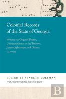 Colonial Records Of The State Of Georgia