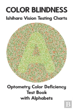 Bertrand.pt - Color Blindness Ishihara Vision Testing Charts Optometry Color Deficiency Test Book With Alphabets