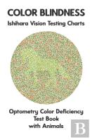 Color Blindness Ishihara Vision Testing Charts Optometry Color Deficiency Test Book With Animals