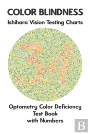 Color Blindness Ishihara Vision Testing Charts Optometry Color Deficiency Test Book With Numbers