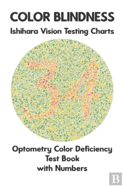 Bertrand.pt - Color Blindness Ishihara Vision Testing Charts Optometry Color Deficiency Test Book With Numbers