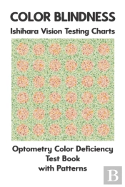 Color Blindness Ishihara Vision Testing Charts Optometry Color Deficiency Test Book With Patterns