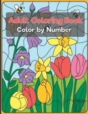 Color By Number Adult Coloring Book