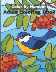 Color By Number Adult Coloring Book