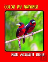 Color By Number Bird Activity Book