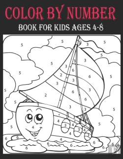 Bertrand.pt - Color By Number Book For Kids Ages 4-8
