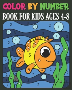 Bertrand.pt - Color By Number Book For Kids Ages 4-8