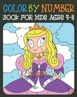 Bertrand.pt - Color By Number Book For Kids Ages 4-8