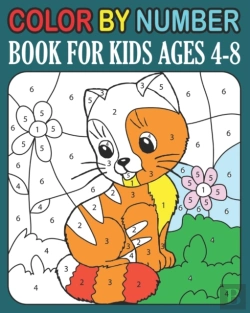 Bertrand.pt - Color By Number Book For Kids Ages 4-8