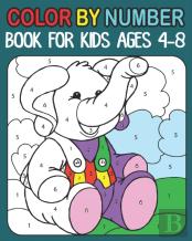 Color By Number Book For Kids Ages 4-8