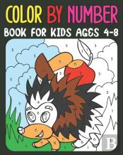 Color By Number Book For Kids Ages 4-8